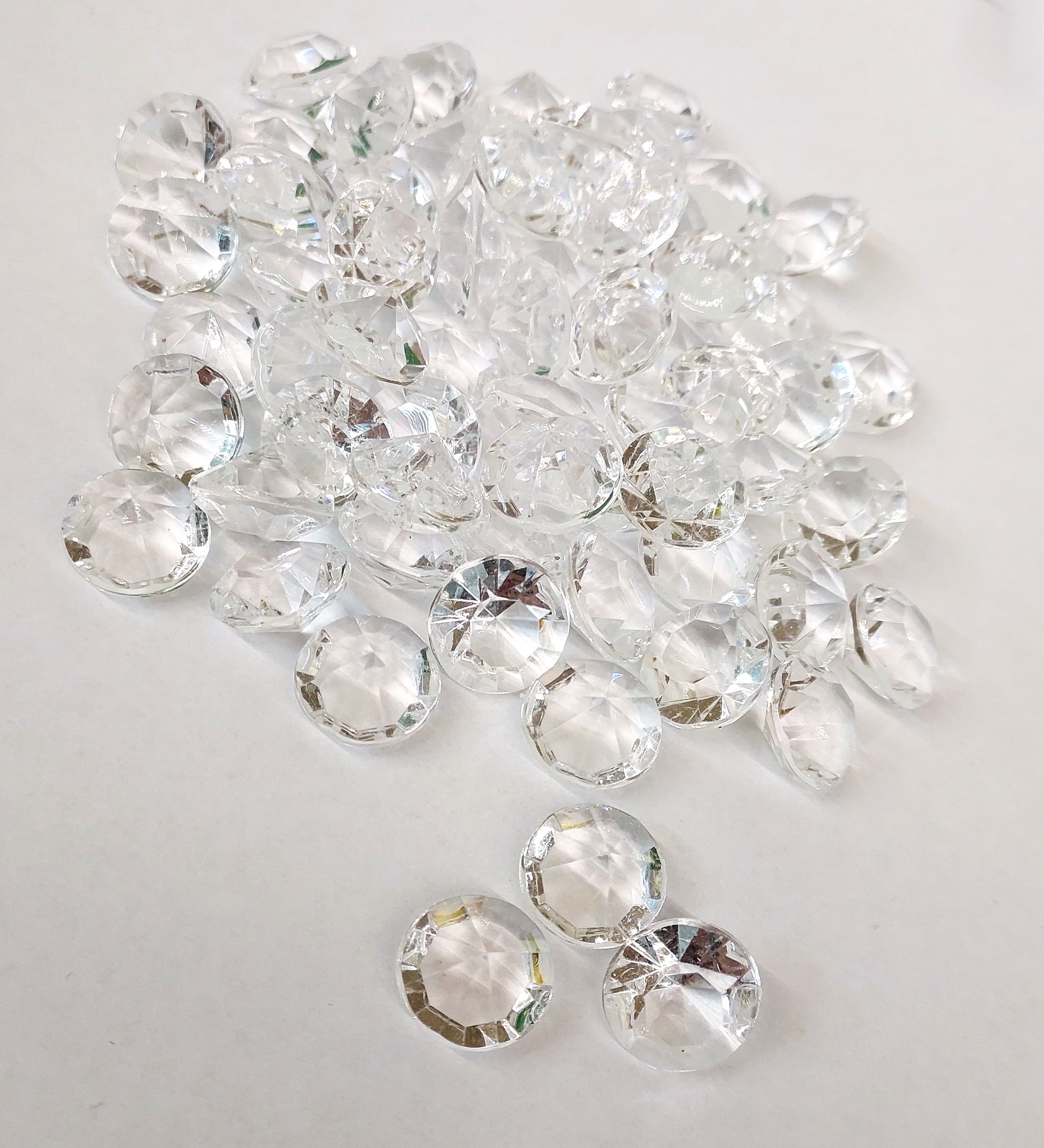 Diamenty akrylowe 14 mm - 50 g/60 szt.