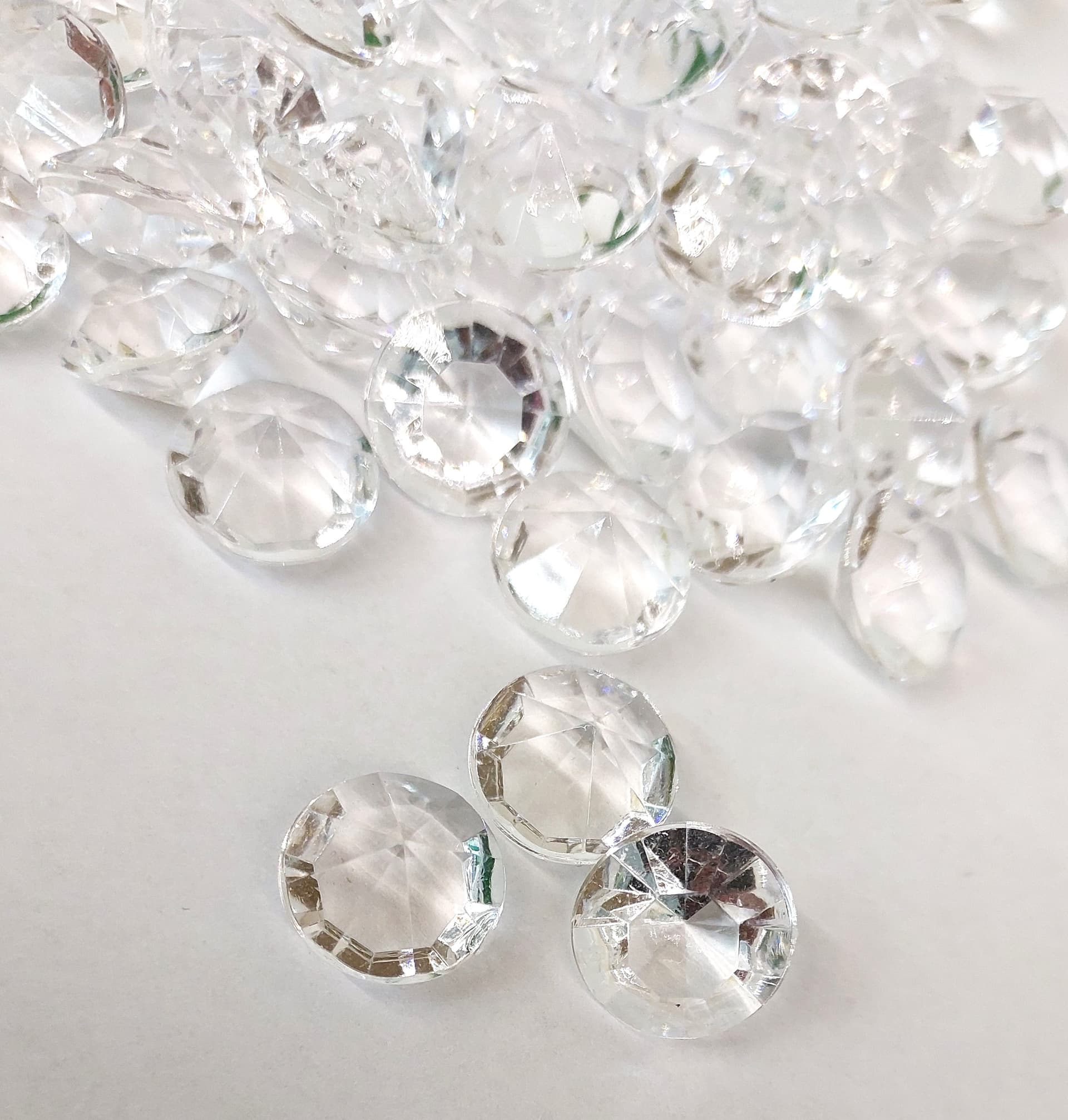 Diamenty akrylowe 14 mm - 50 g/60 szt.
