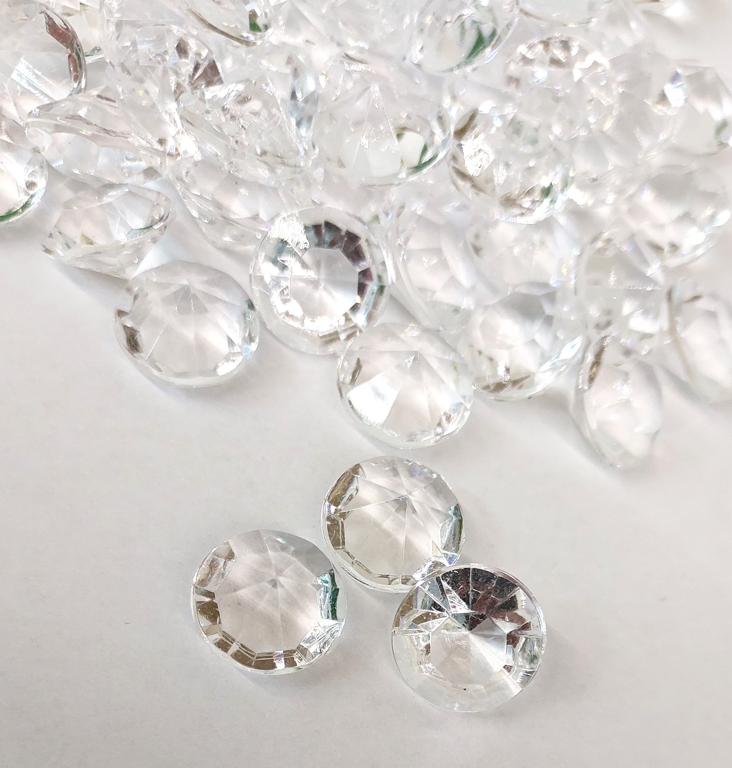 Diamenty akrylowe 14 mm - 50 g/60 szt.