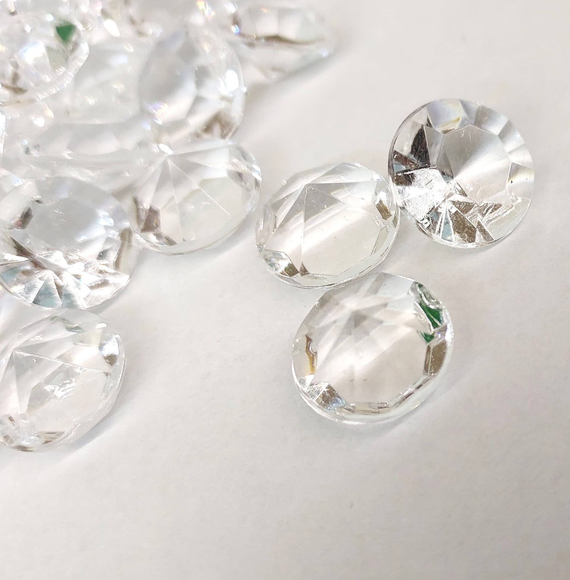 Diamenty akrylowe 14 mm - 50 g/60 szt.