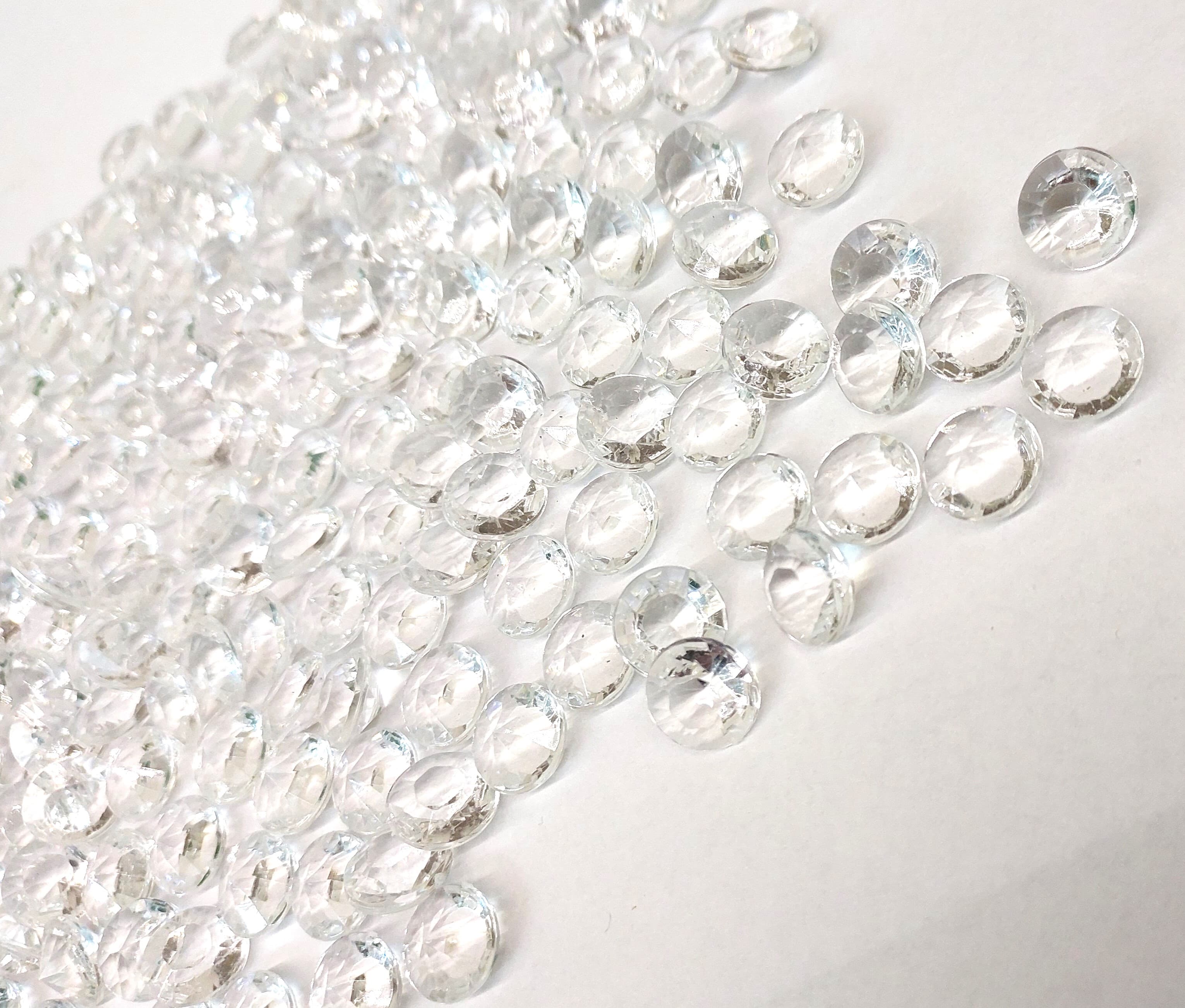 Diamenty akrylowe 10 mm - 50 g/195 szt.