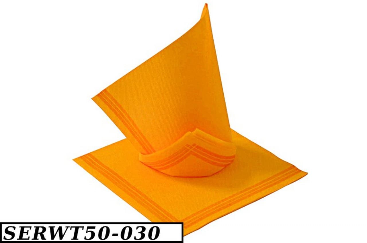 Serwetki Tendance, 50szt, 38x38 pomarańczowe