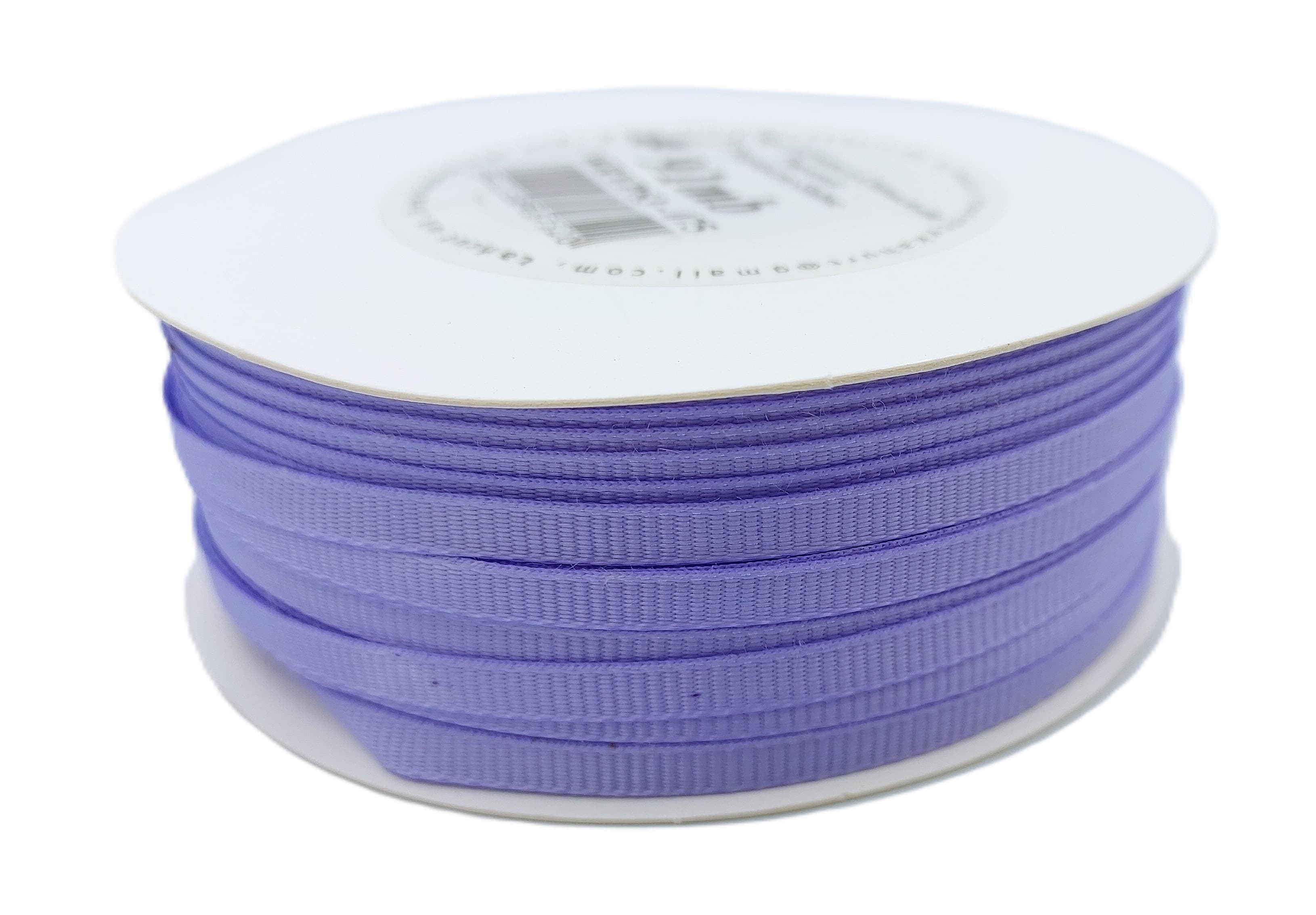 Wstążka rypsowa, 3mm/91mb, wrzosowa