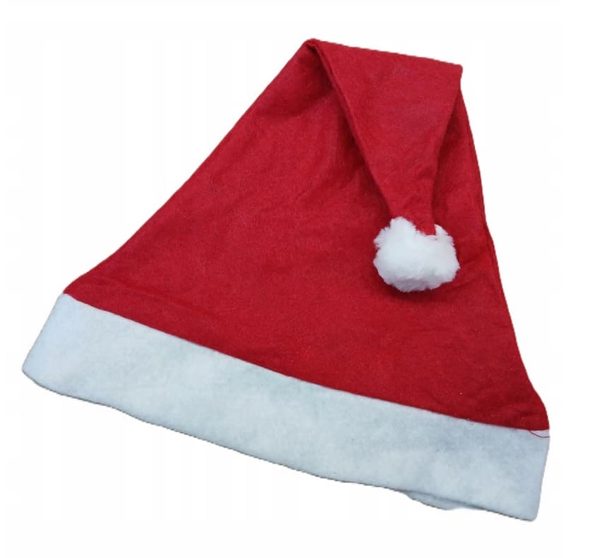 Czapka Świętego Mikołaja 38x27,5 cm - czerwona