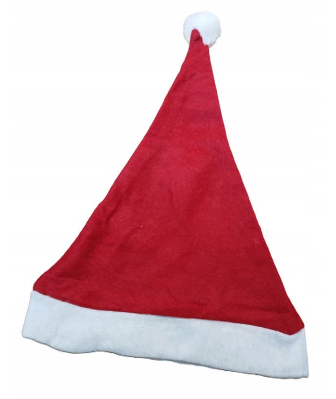 Czapka Świętego Mikołaja 38x27,5 cm - czerwona