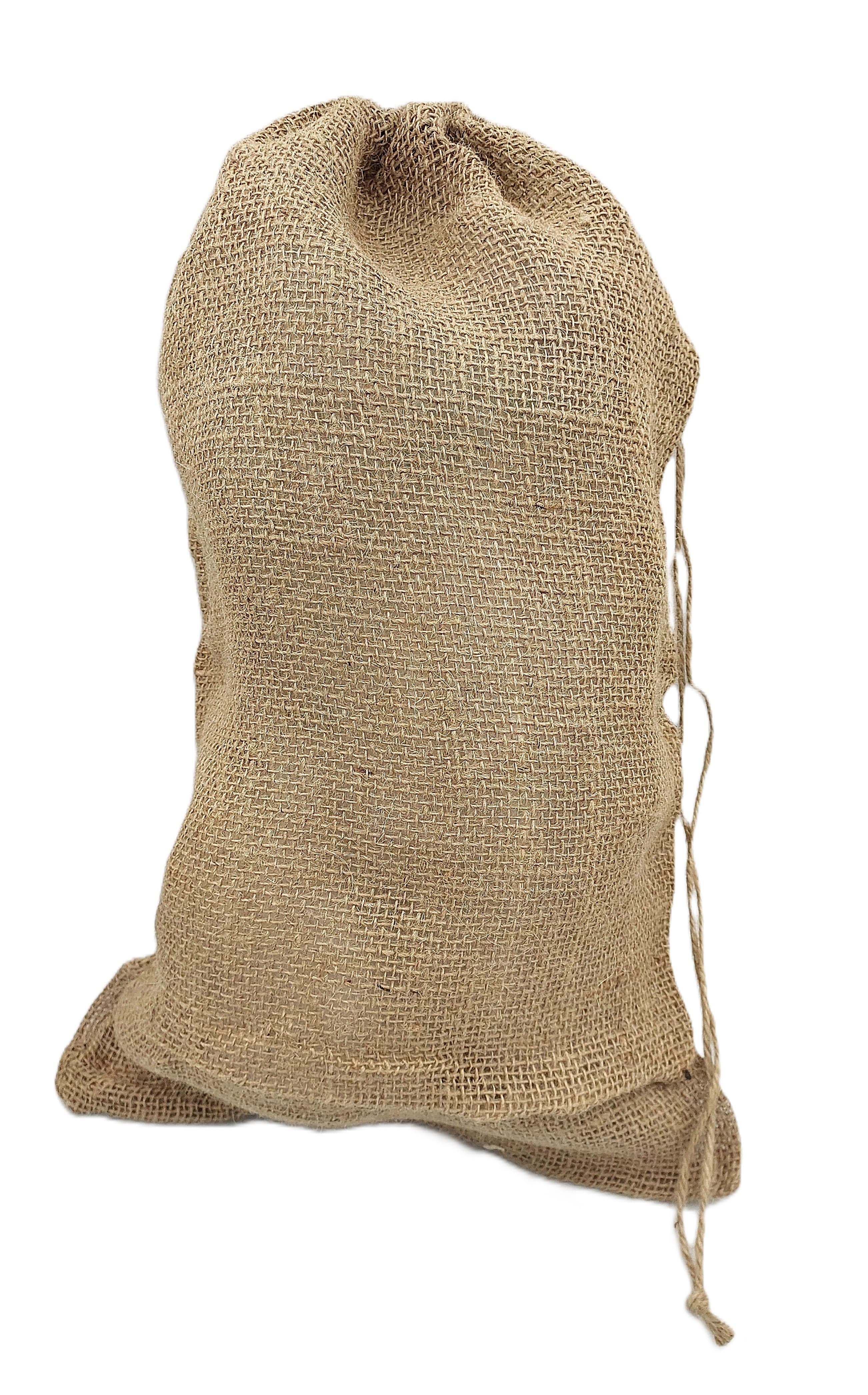 Worek jutowy ze ściągaczem, szer.30cm/wys.50cm