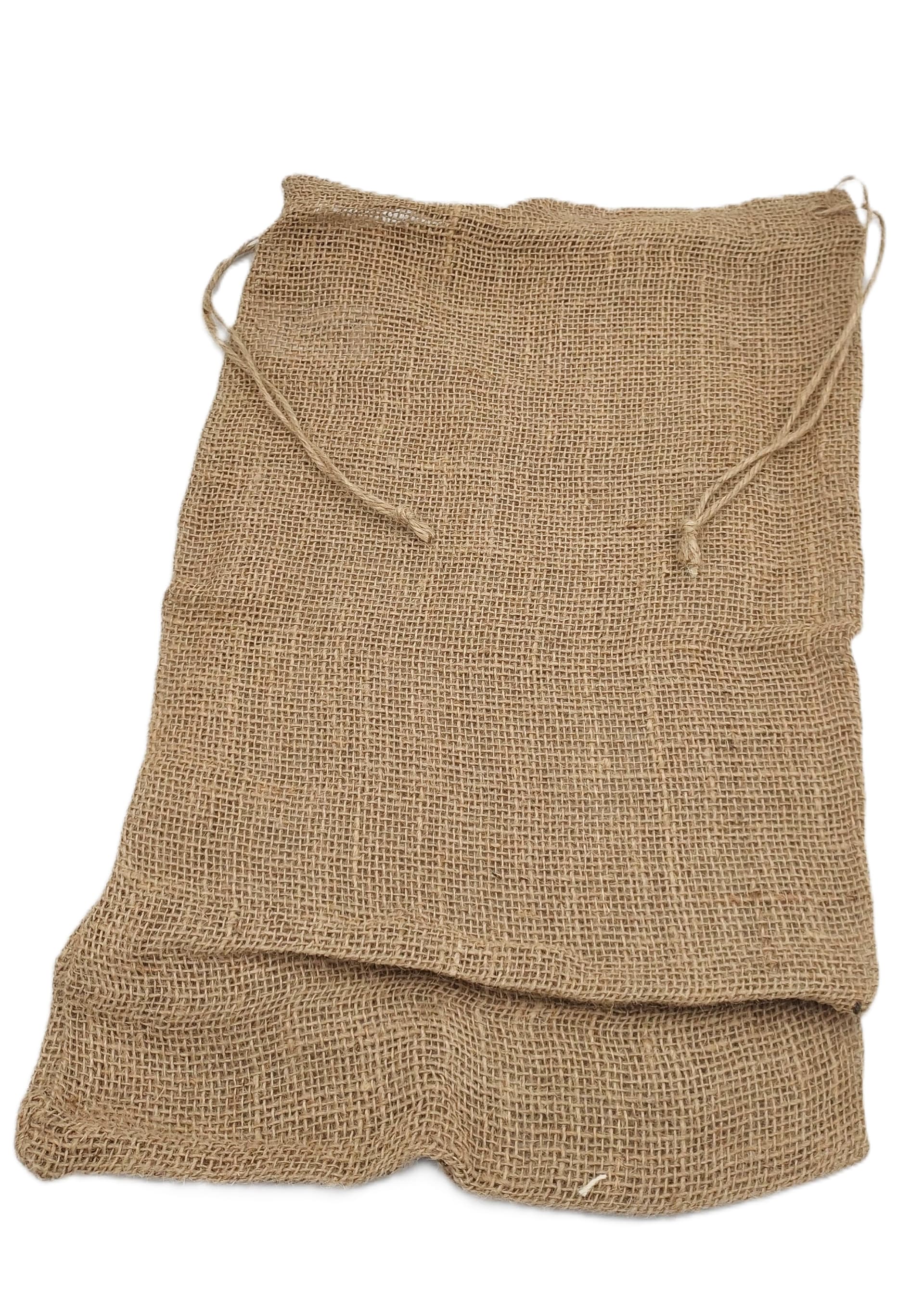 Worek jutowy ze ściągaczem, szer.30cm/wys.50cm