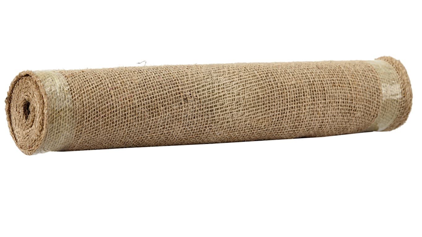 Juta obszywana, 9x8,45cm/5mb, 260g/m2, natura