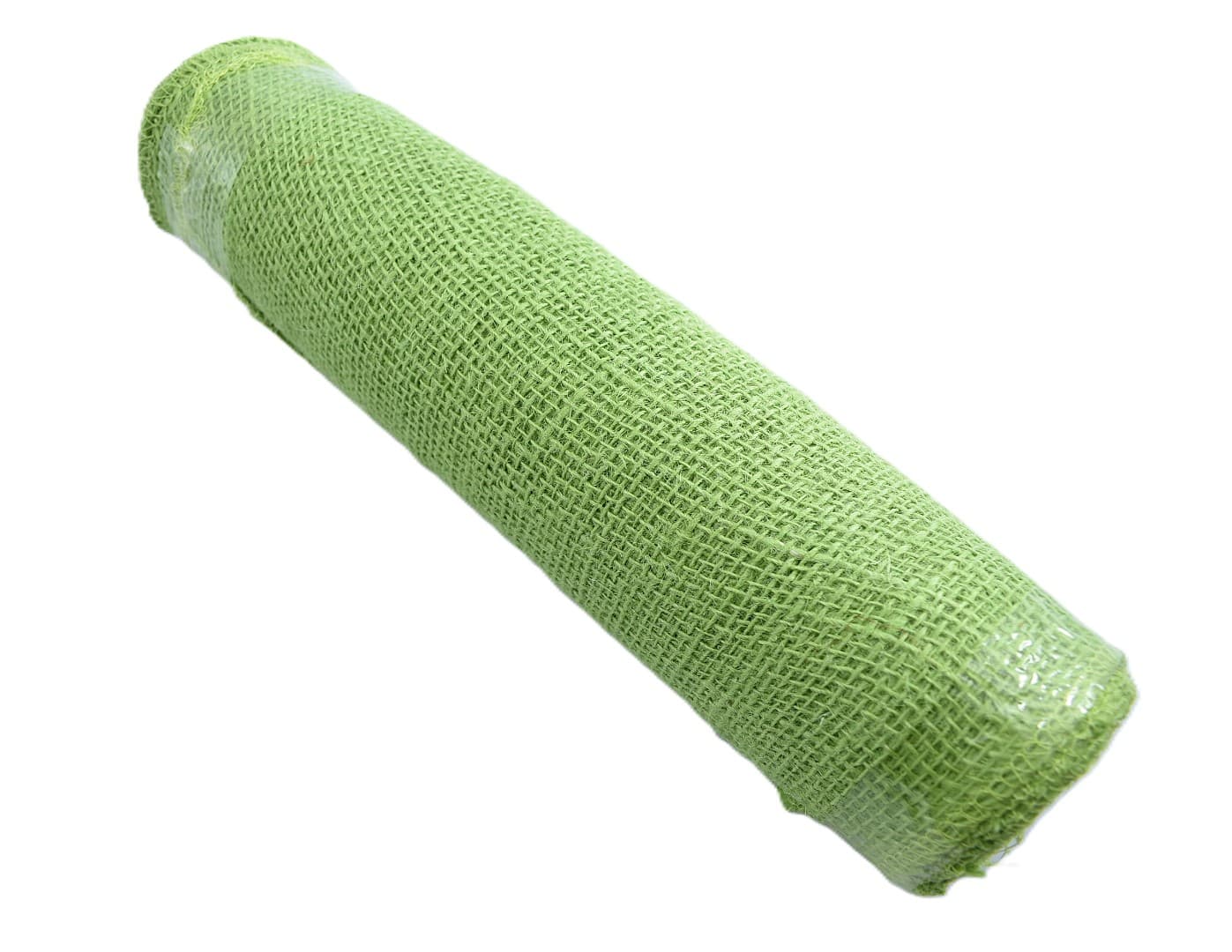 Juta obszywana, 9x8,30cm/5mb, 260g/m2, seledynowa