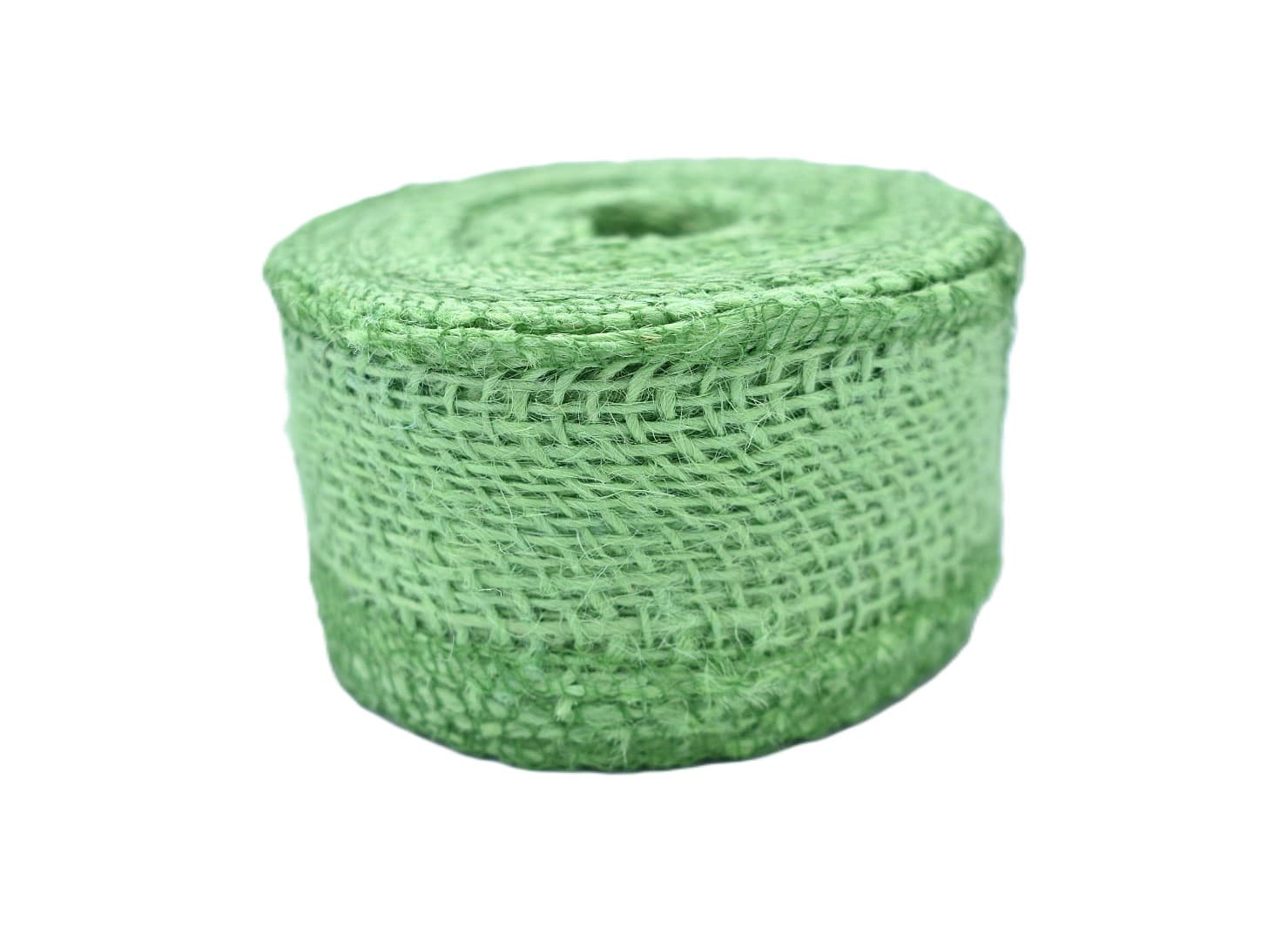 Wstążka jutowa, 9x8, 5cm/10mb, 260g/m2, zielona