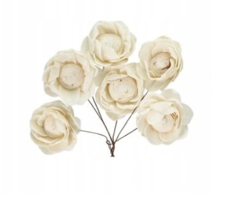 Shola Kamal - 6 cm na druciku - 6 szt.