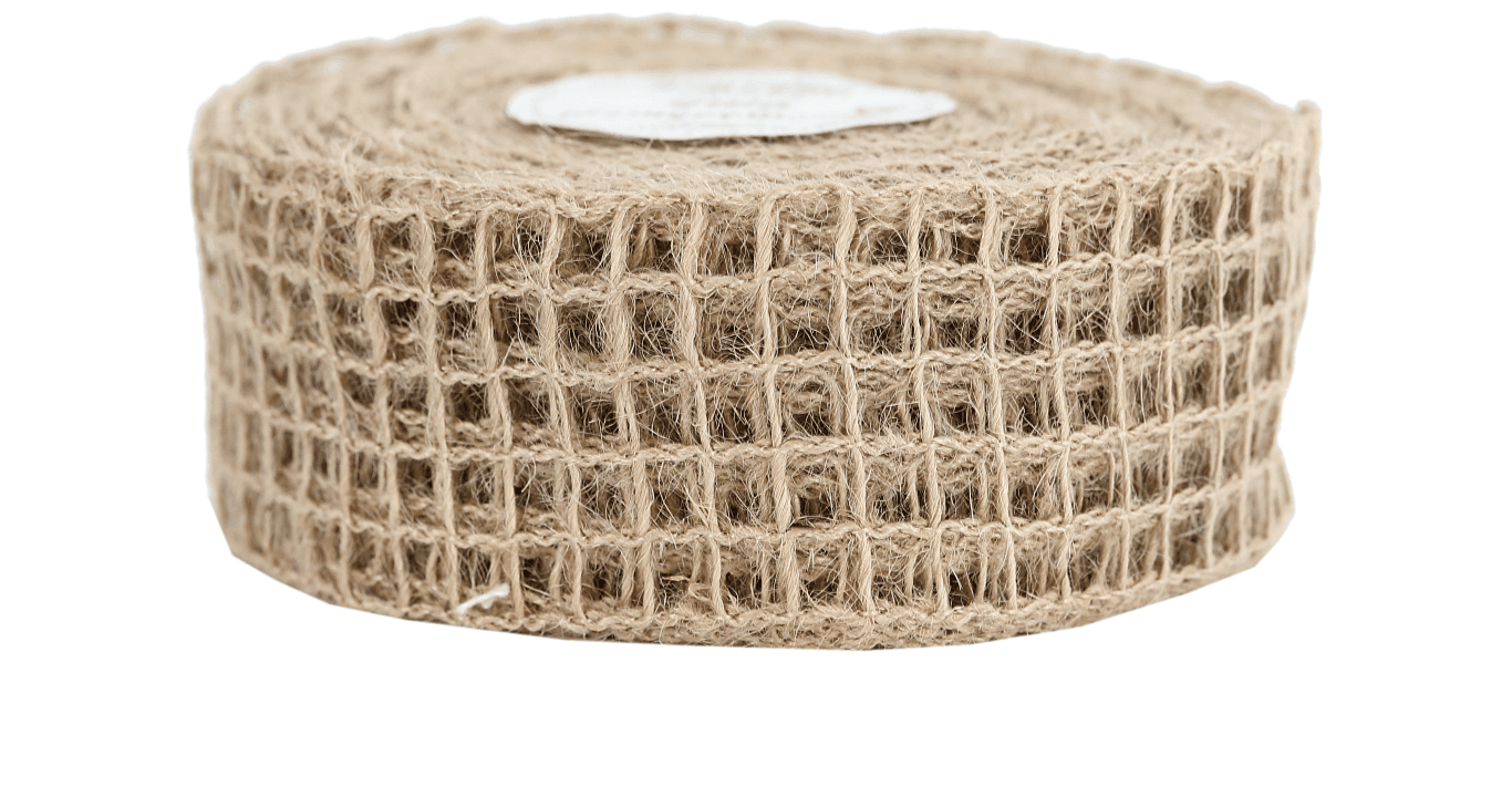 Wstążka jutowa kratka, 45mm/9mb, model 5