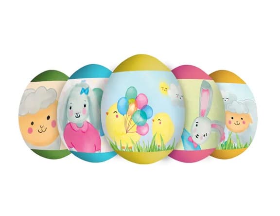 Owijki termokuczliwe dla dzieci - pastelowe 6 szt.