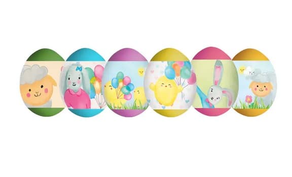 Owijki termokuczliwe dla dzieci - pastelowe 6 szt.