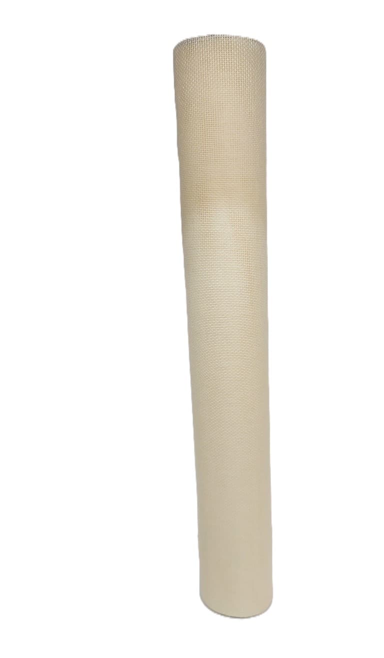 Juta  sztuczna, gęsta, 48cm/4,5mb, jasny krem