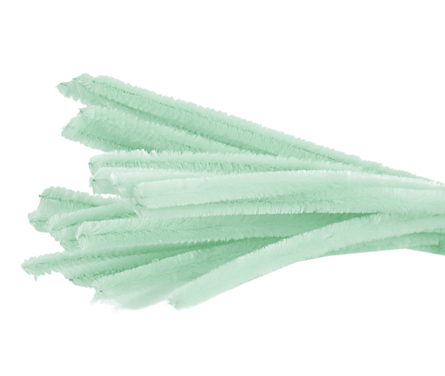 Wyciory pastelowe,  śr. 9mm/20szt, miętowe