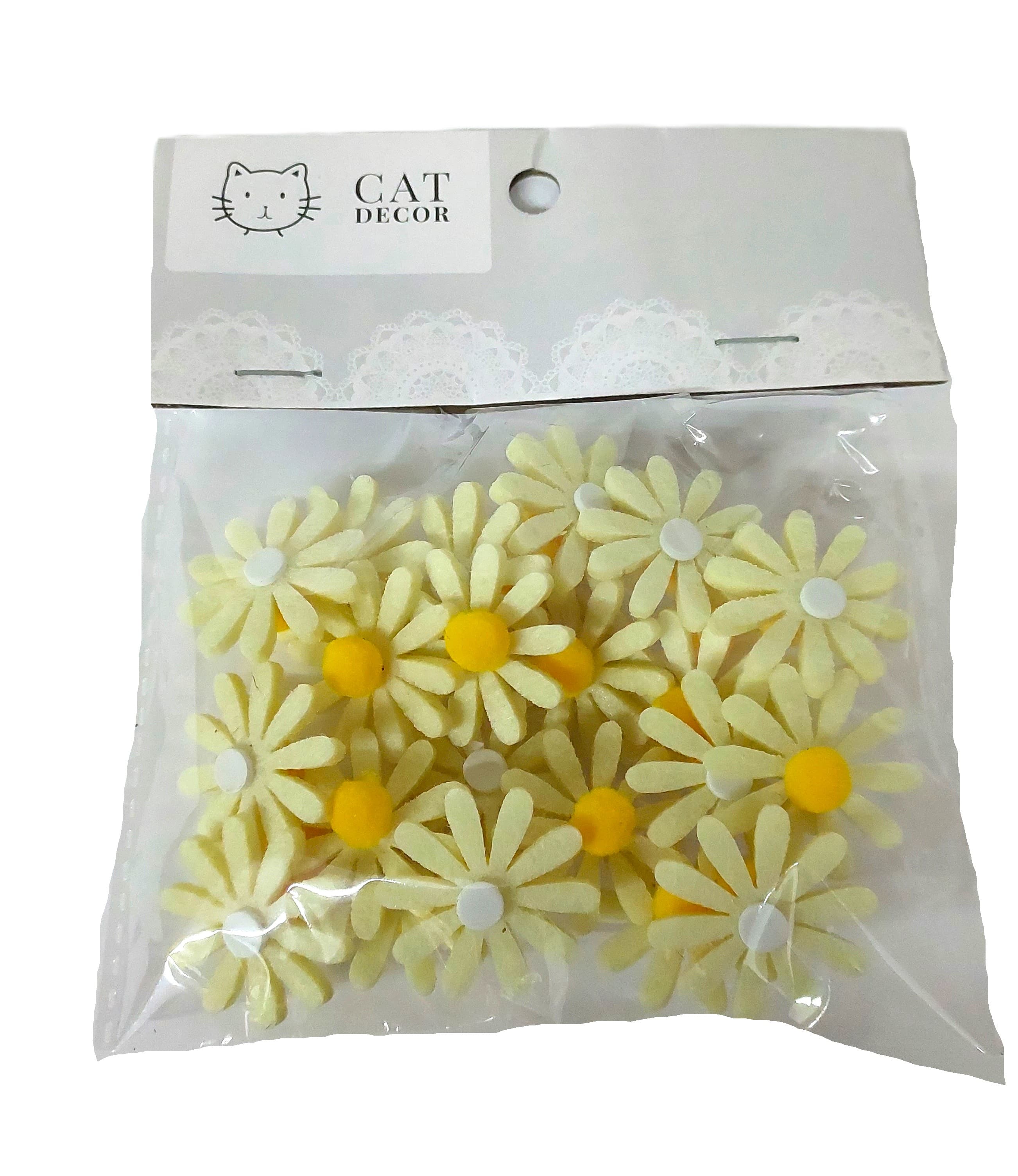 Przyklejki przyklejka Margaretka 3 cm/24 szt.