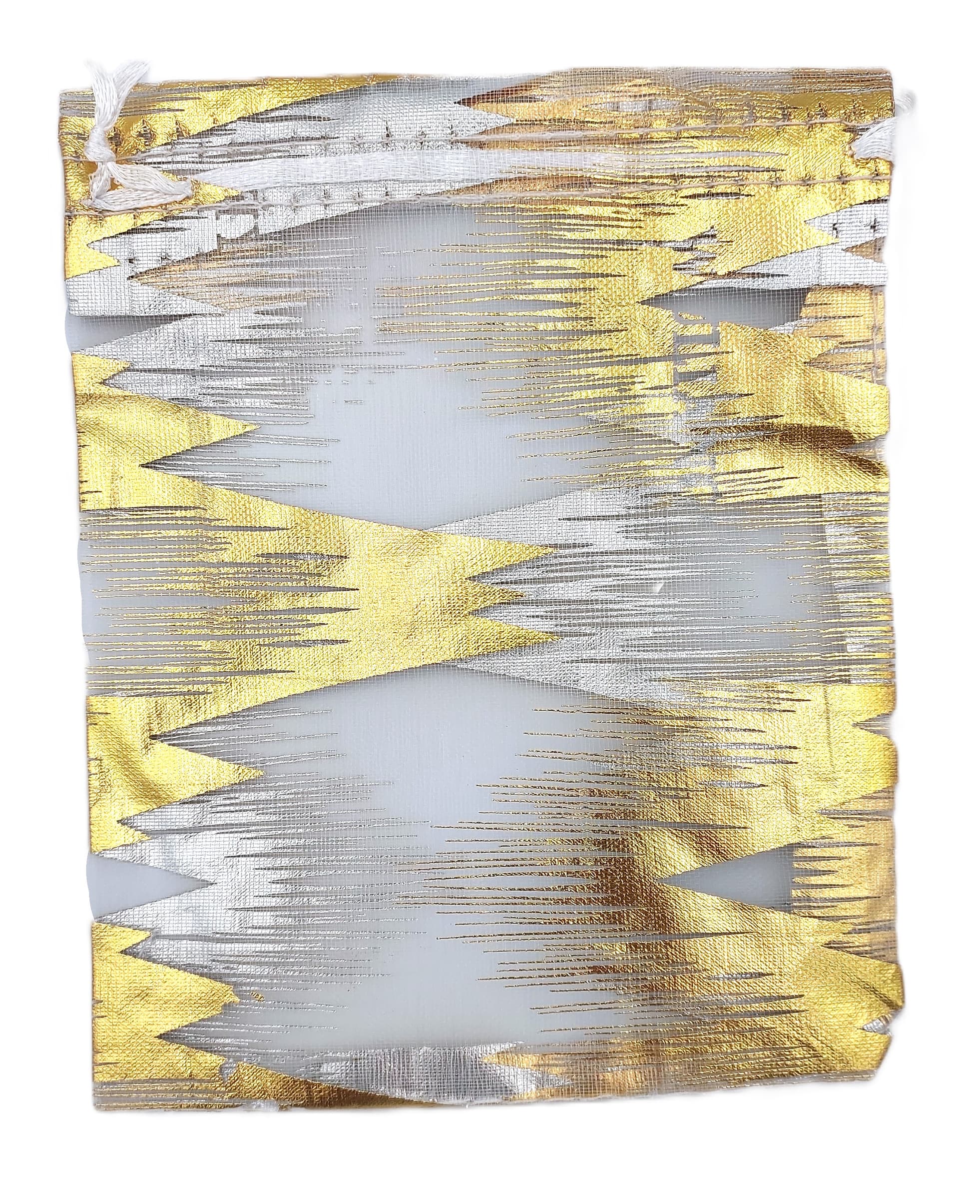 Woreczki z organzy WZORY, 12x15cm/12szt, model 03