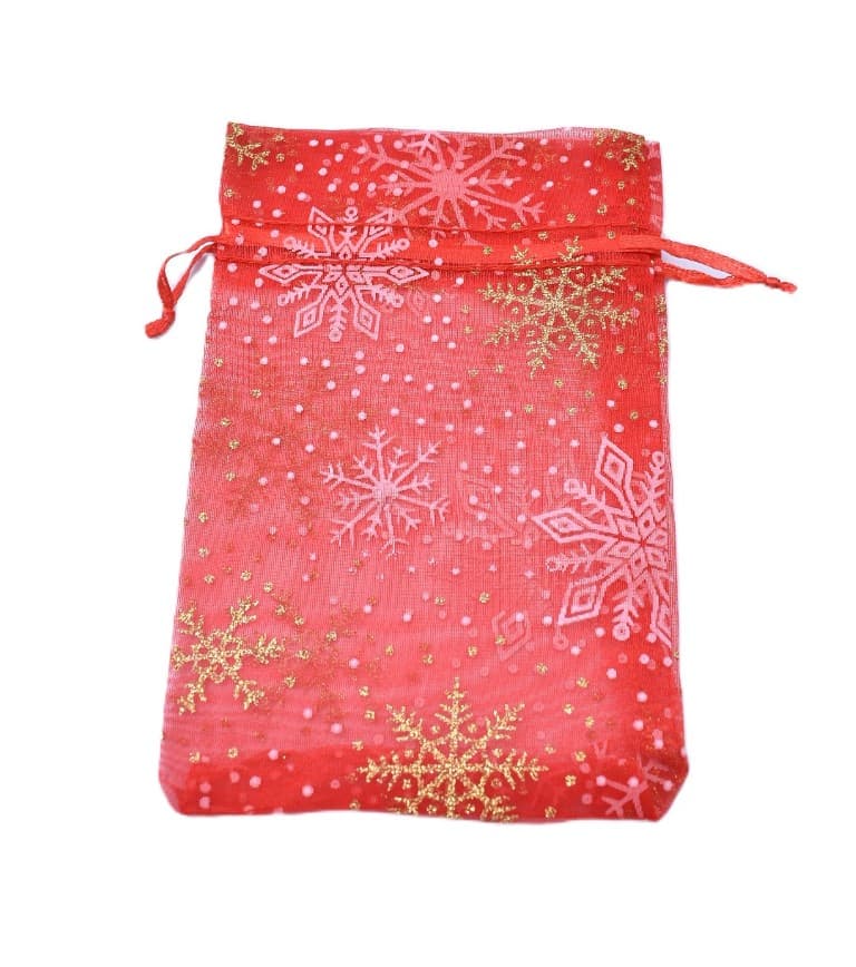 Woreczki z organzy KOLOR, 10x15cm/12szt, numer 02