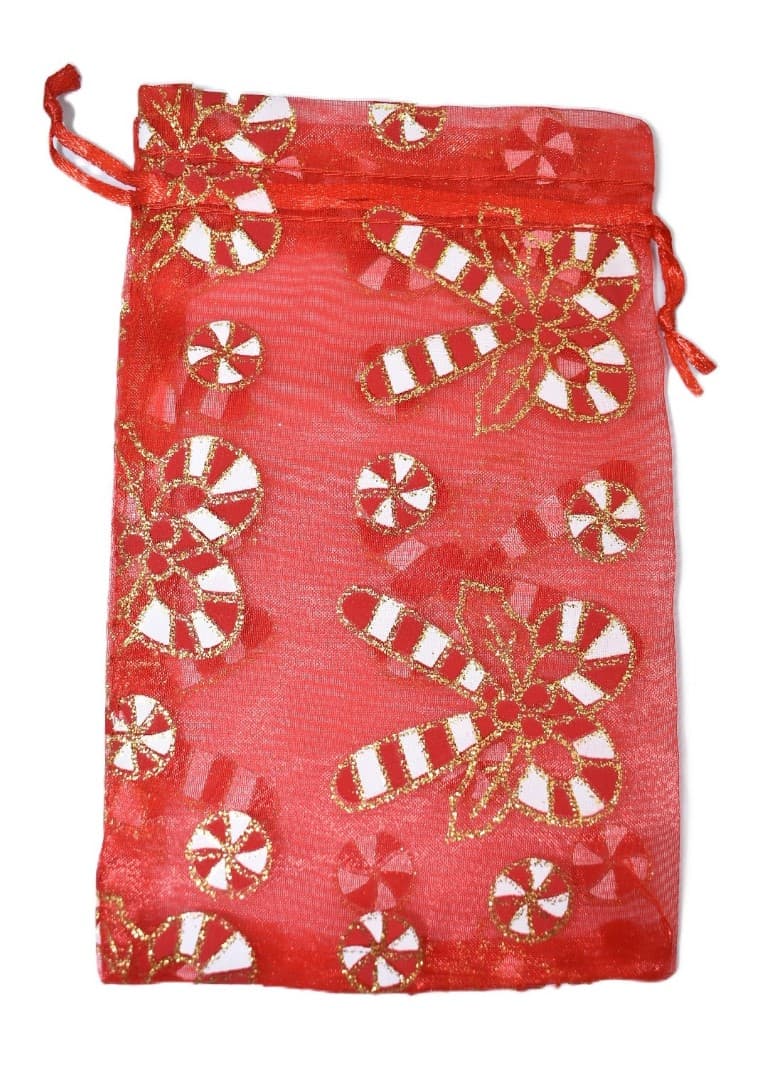 Woreczki z organzy KOLOR, 10x15cm/12szt, numer 09