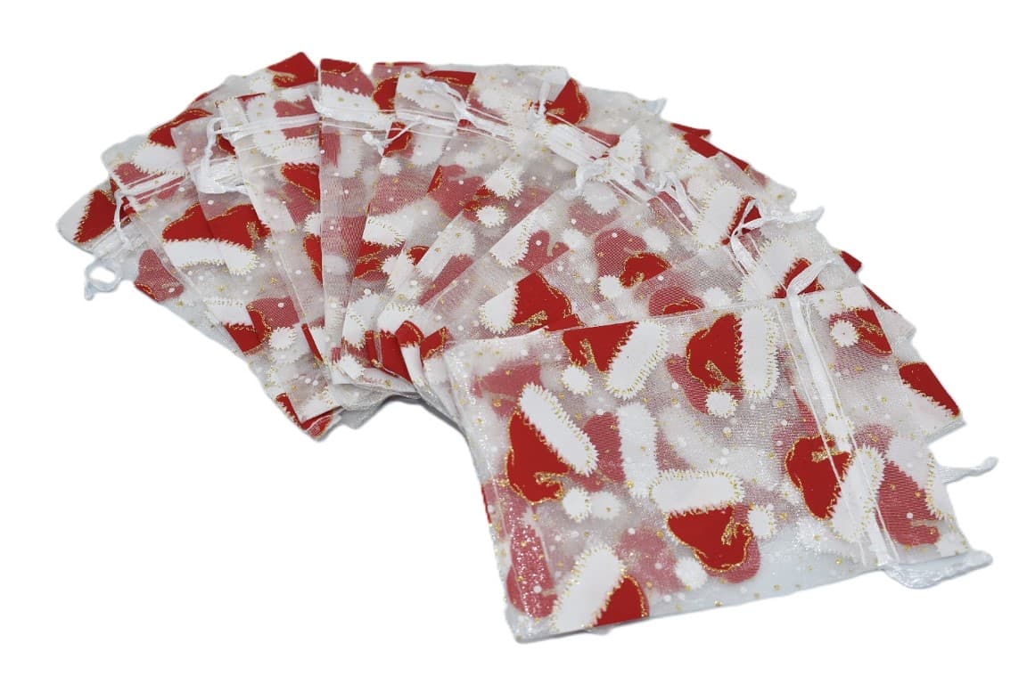 Woreczki z organzy KOLOR, 10x15cm/12szt, numer 11