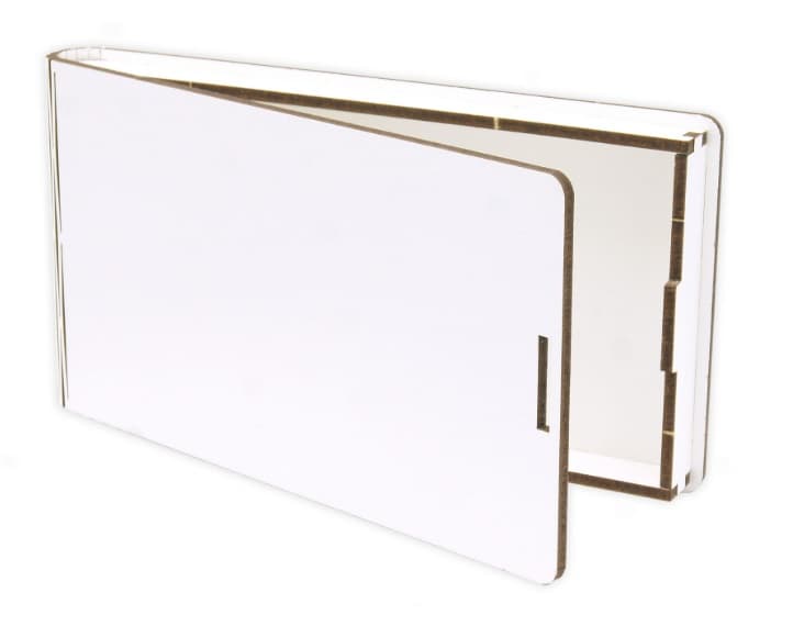 Pudełko drewniane ślubne -  tańcząca Para Młoda