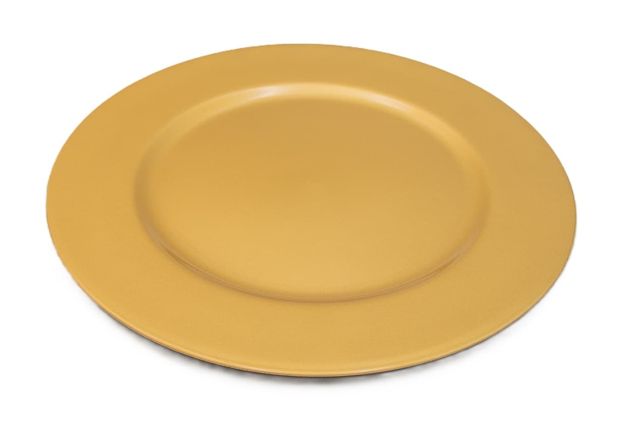 Podstawka plastkikowa, złoty podtalerz 33 cm 1 szt