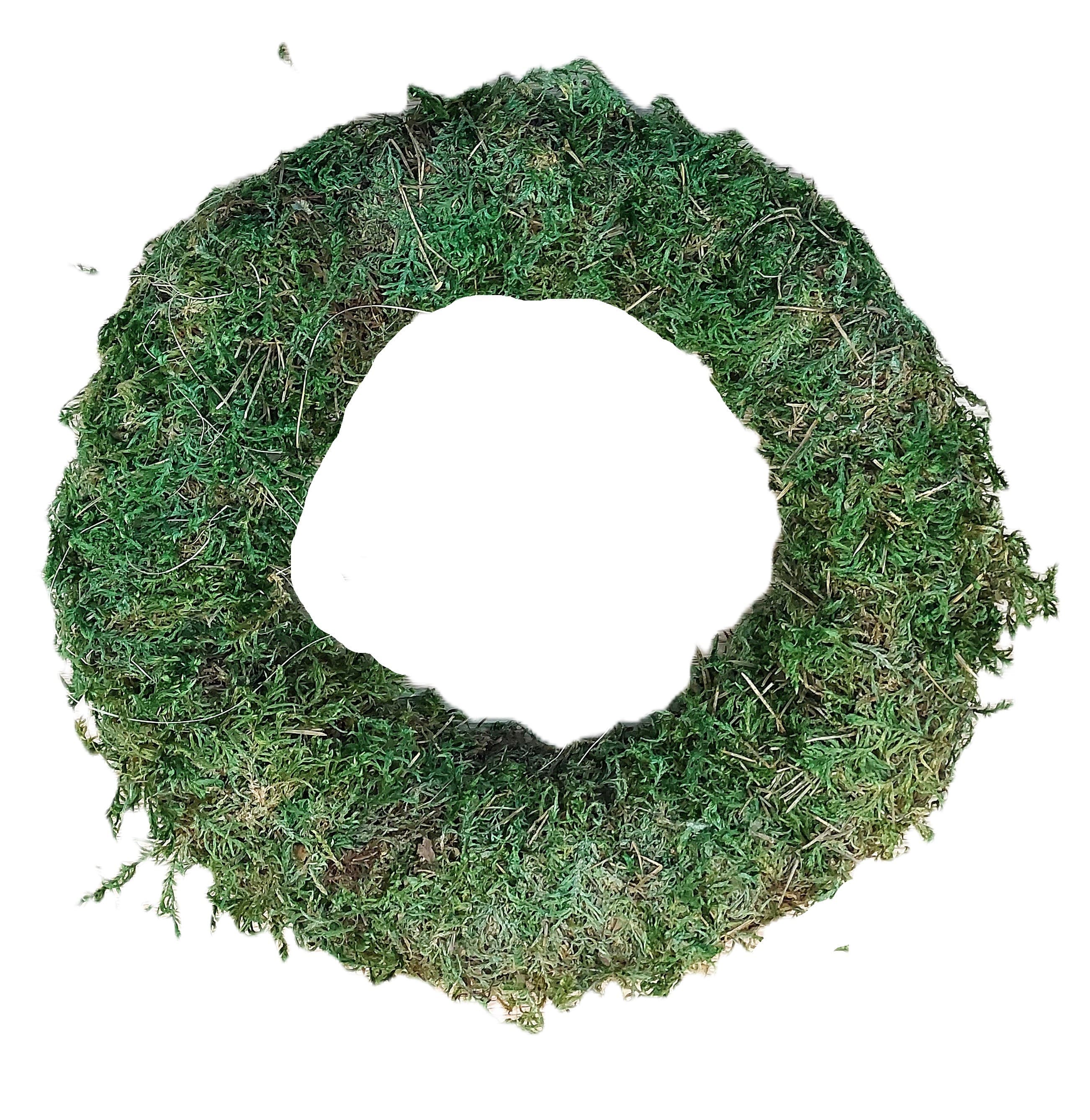 Wianek z mchu średnica 30 cm, grubość 6 cm