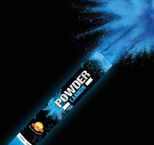 Tuba konfetti proszek HOLI NIEBIESKI chłopiec 30cm