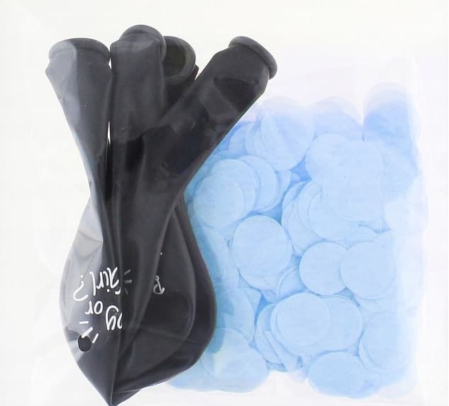 Balony Baby Shower - Boy - niebieski 4 szt. 