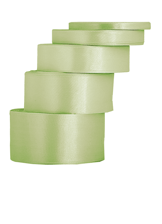 Wstążka satynowa 12mm/32mb, zielony szałwia/3