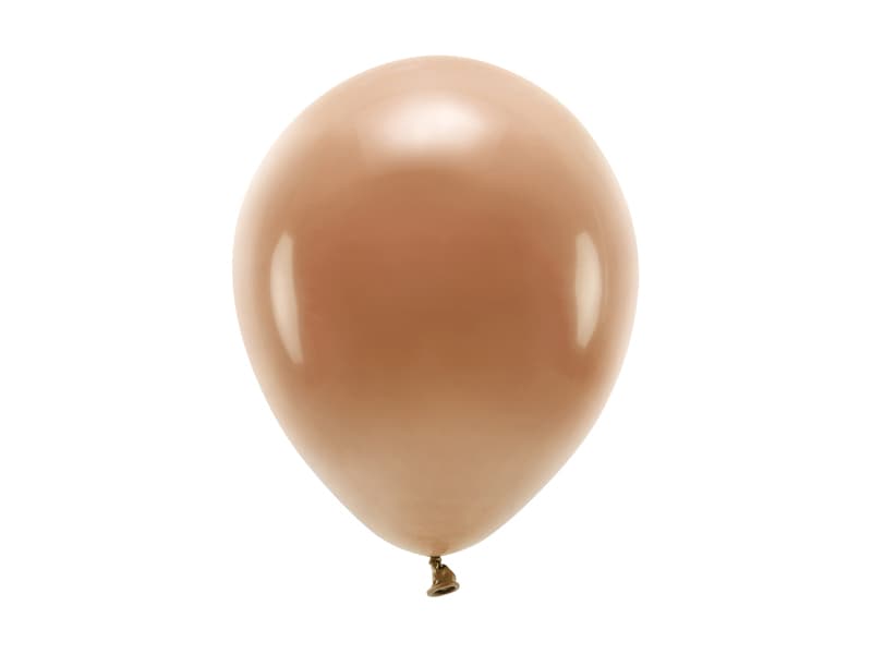 Balony Eco 26cm pastelowe, czekoladowy 1op/10 szt