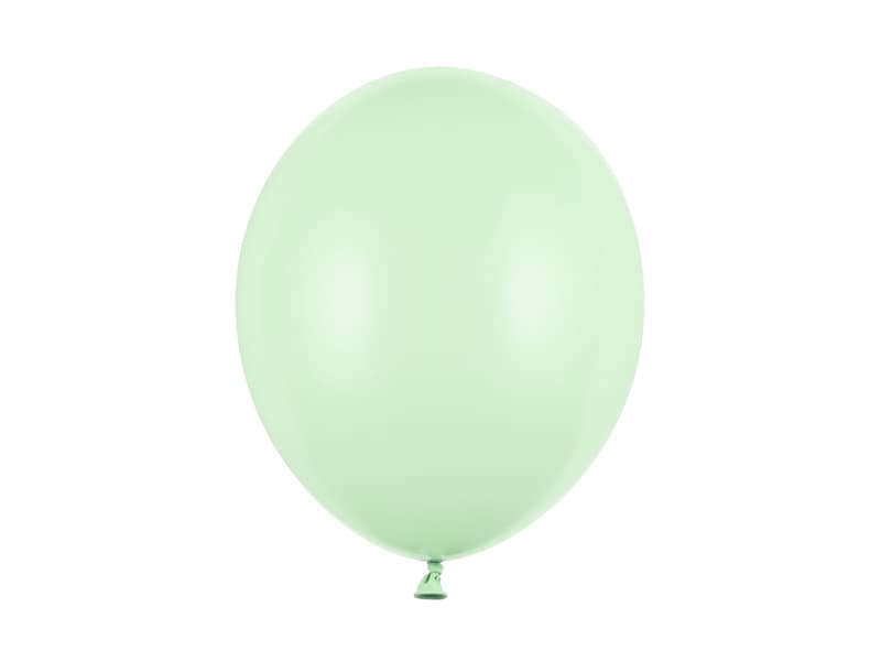 Balony Strong 30 cm, Pastelowe Pistacjowe 100 szt.