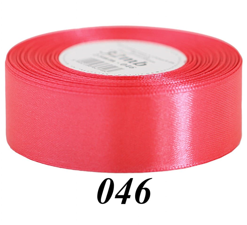Wstążka satynowa 38mm/32mb, malinowa