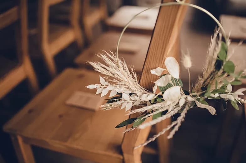 Metalowe zawieszki dekoracyjne KOŁA, 2 szt.