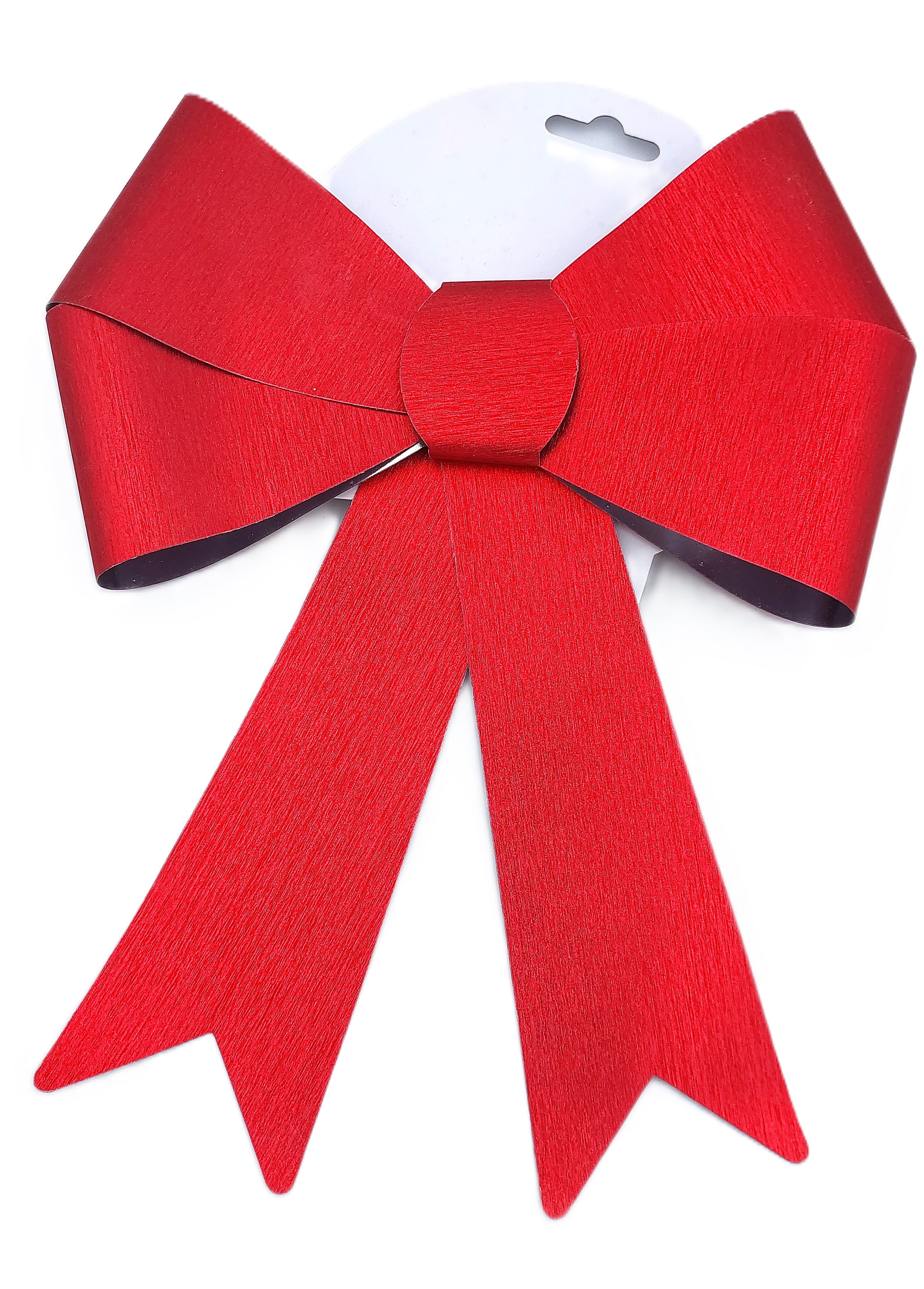 Kokarda dekoracyjna świąteczna 28x22 cm