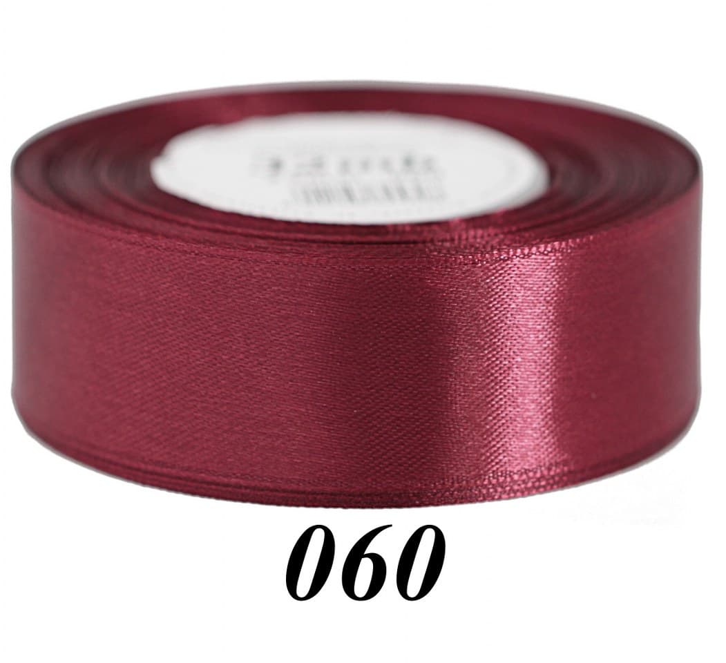 Wstążka satynowa 38mm/32mb, bordowa