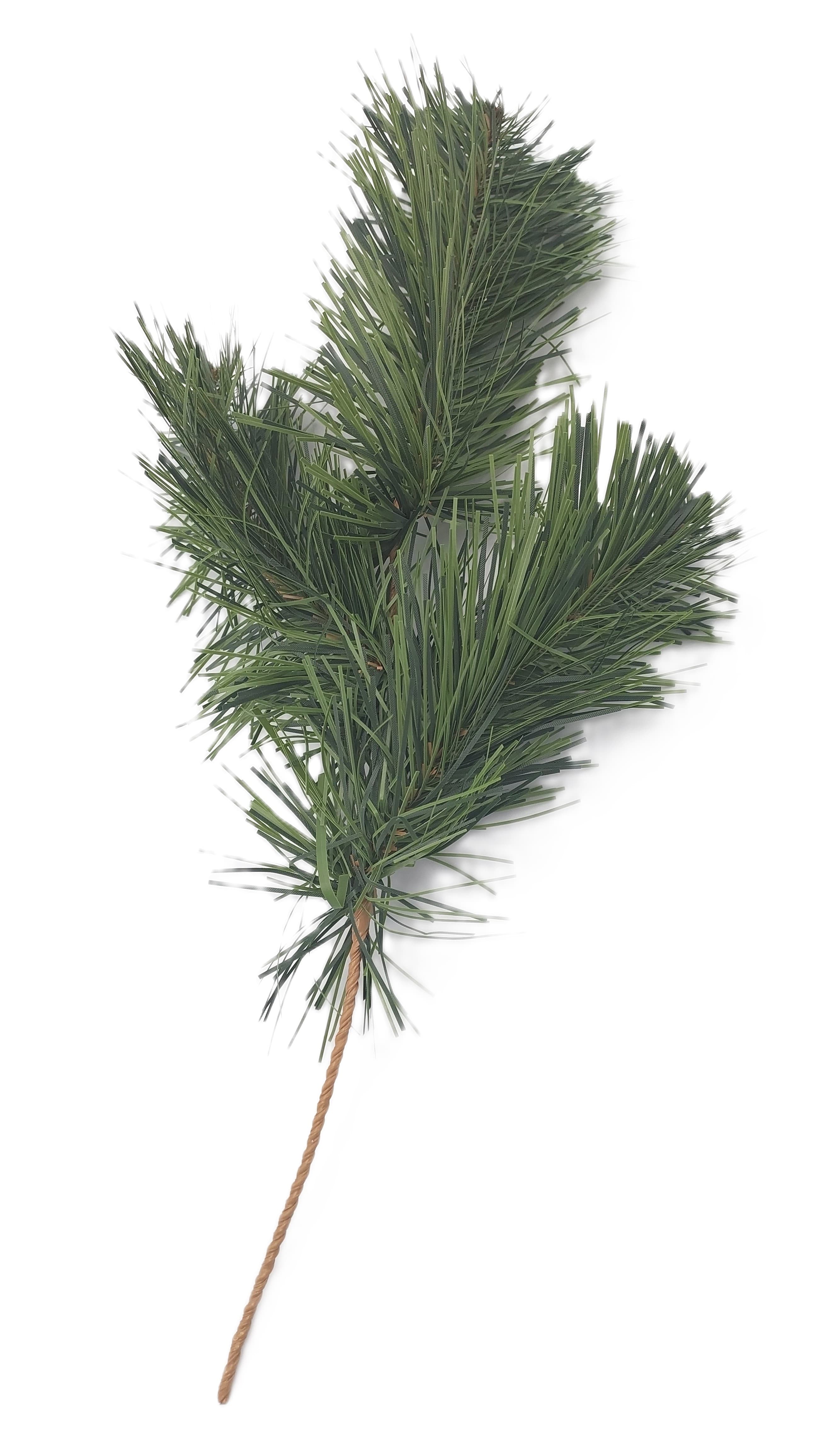 Sztuczna gałązka dekoracyjna SOSNOWA 36 cm