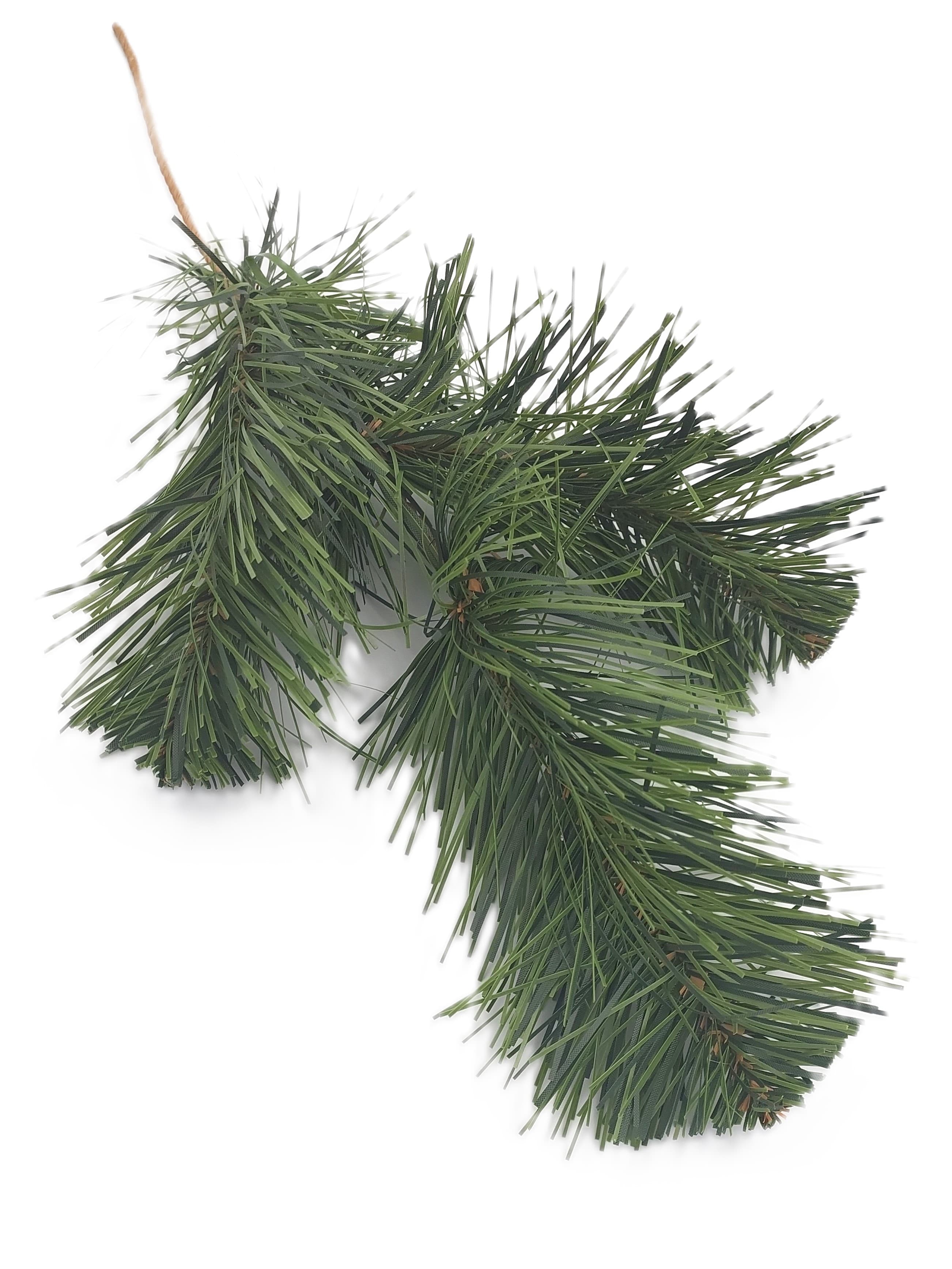 Sztuczna gałązka dekoracyjna SOSNOWA 36 cm