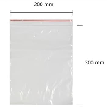 Torebki strunowe 20 cm x 30 cm - 100 szt.