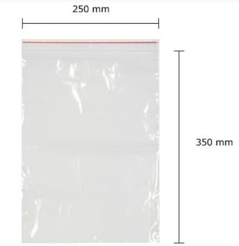 Torebki strunowe 25 cm x 35 cm - 100 szt.