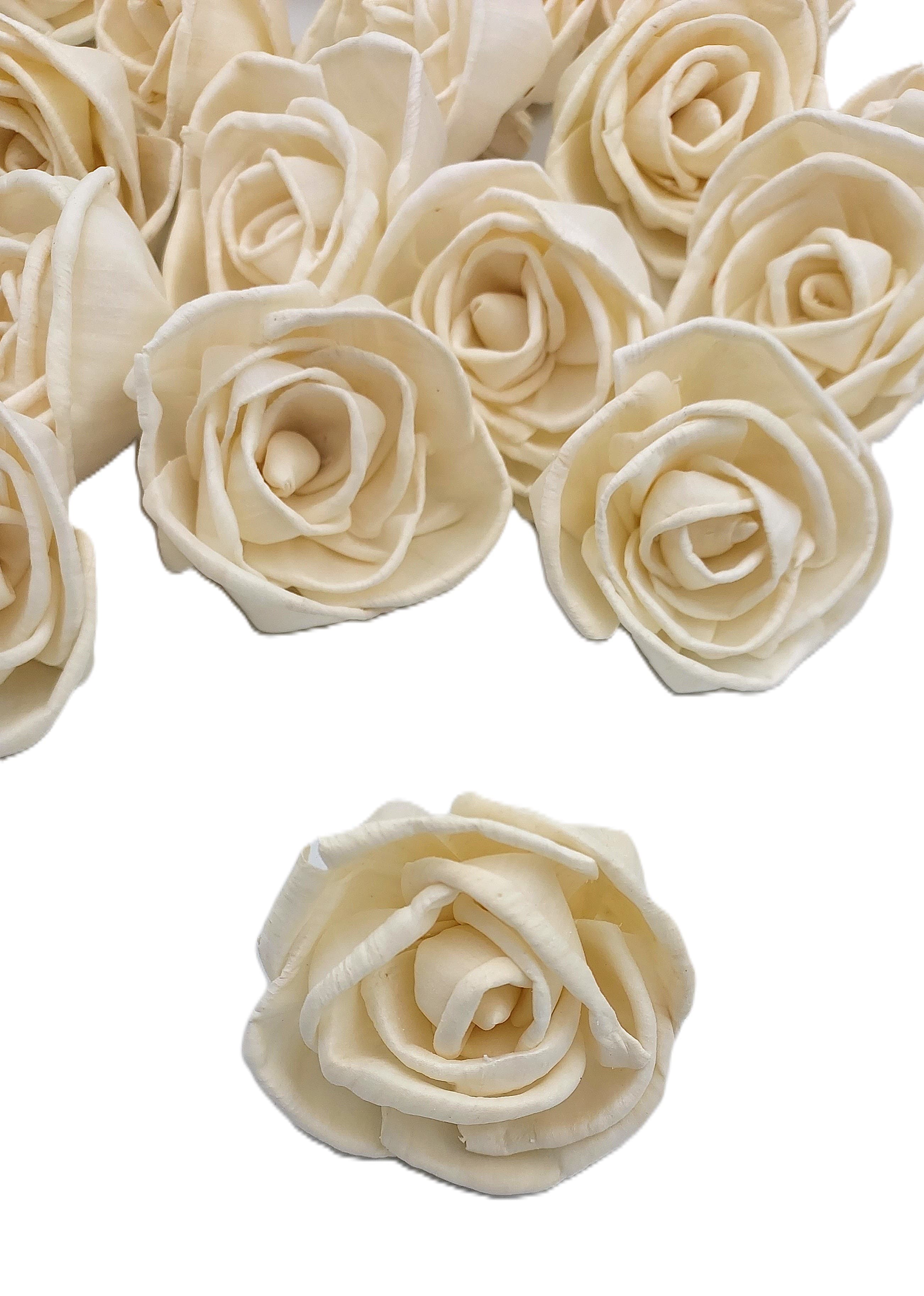 Shola główki Róża mała 6 cm - 24 sztuk