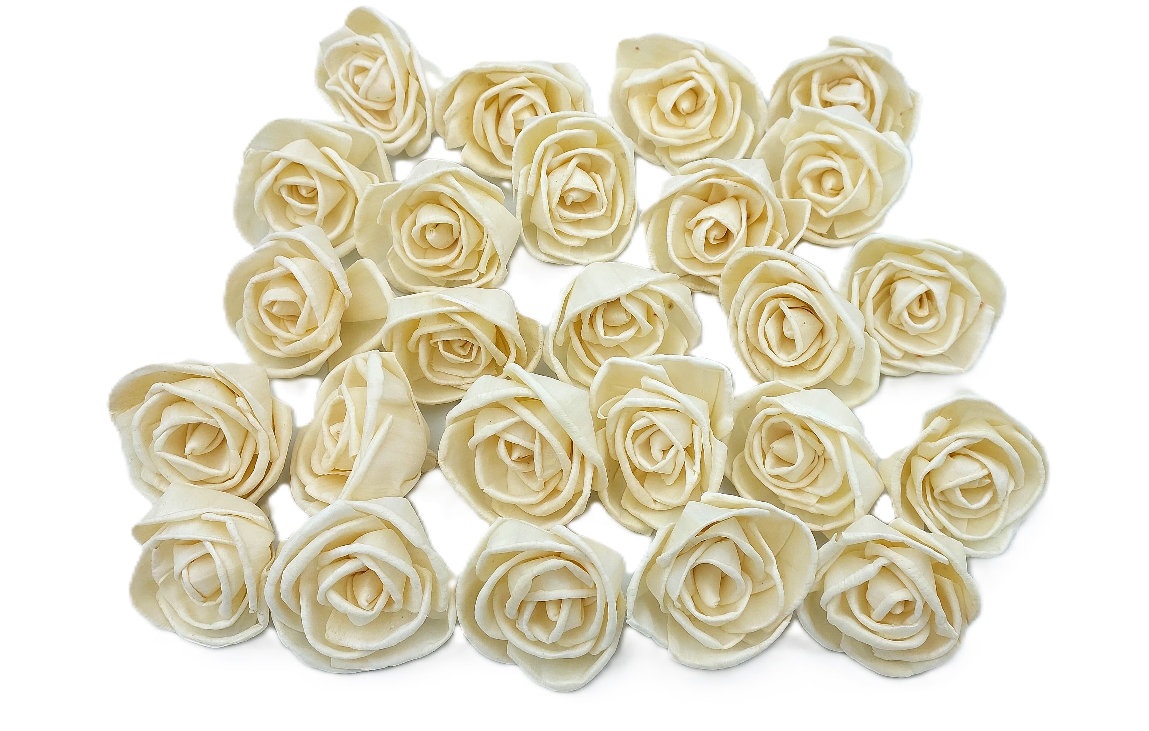 Shola główki Róża mała 6 cm - 24 sztuk