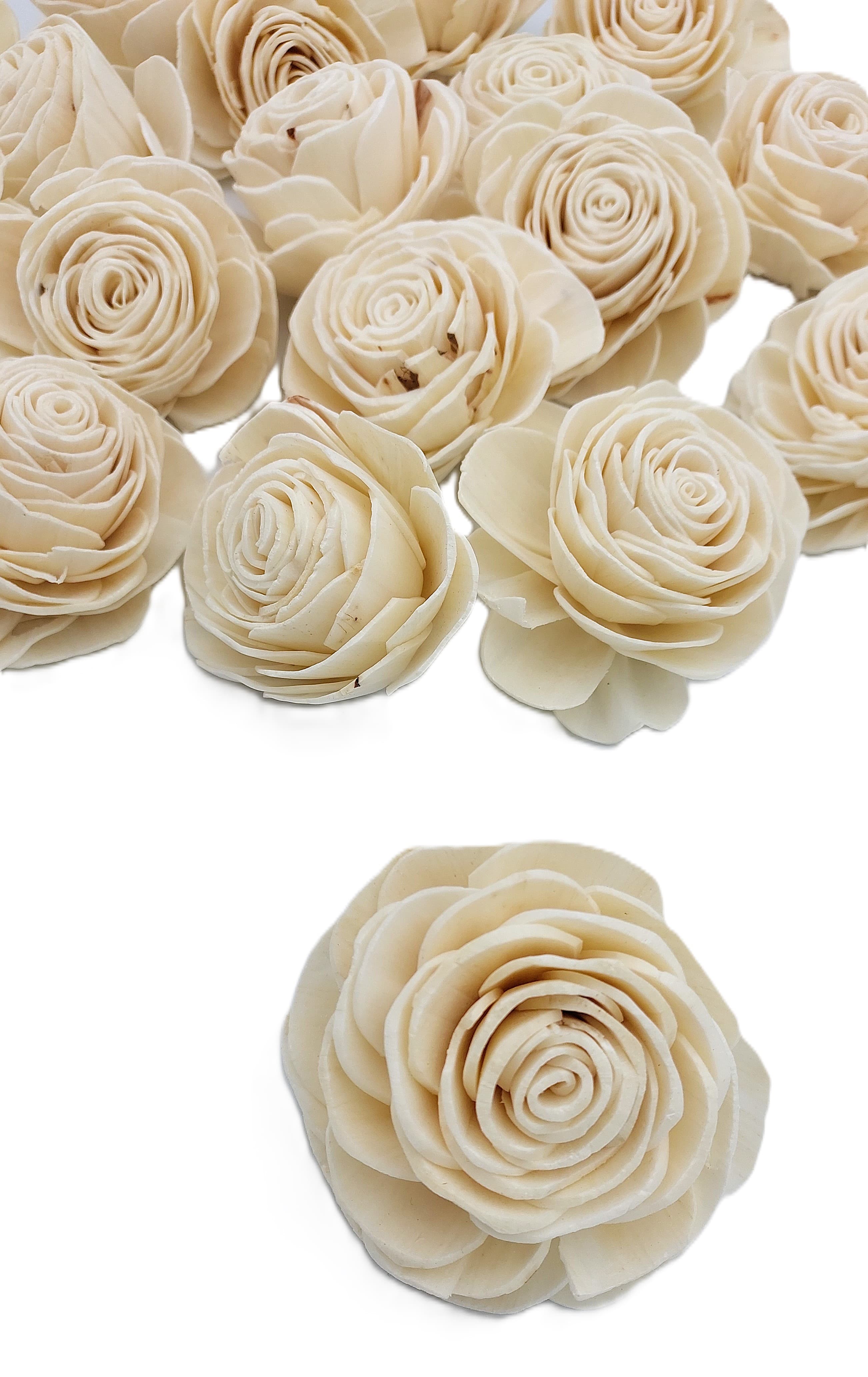 Shola główki Róża - Rosa mała 6 cm - 24 sztuk