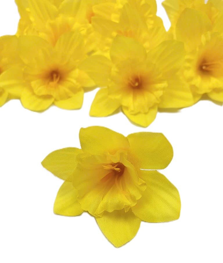 Małe główki Żonkili z pręcikami op. 12 szt. 6 cm