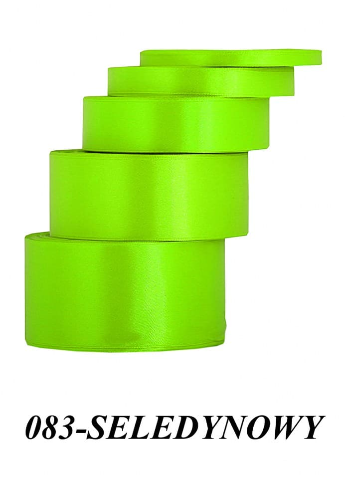 Wstążka satynowa 38mm/32mb, seledynowa