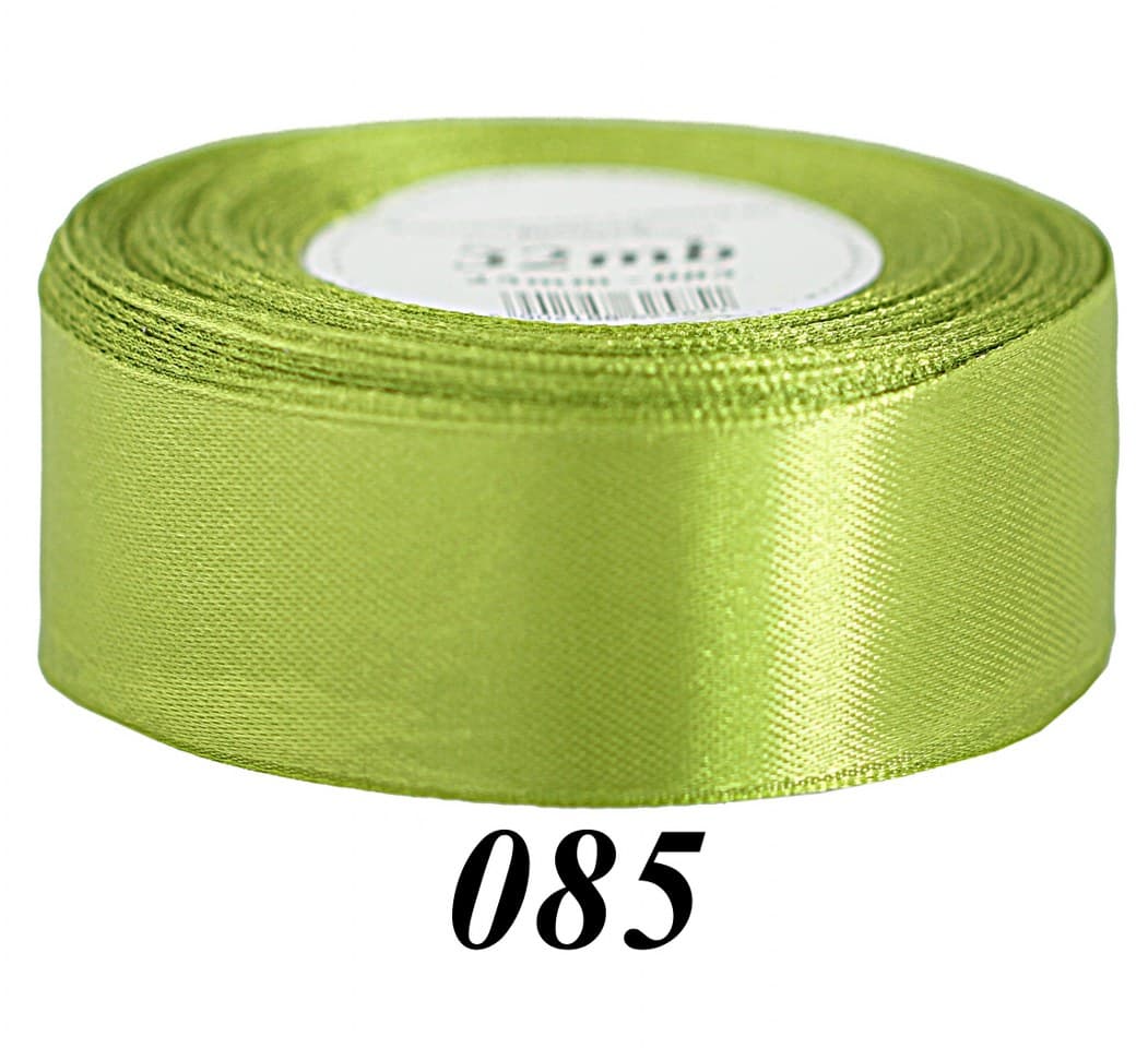 Wstążka satynowa 38mm/32mb, oliwka