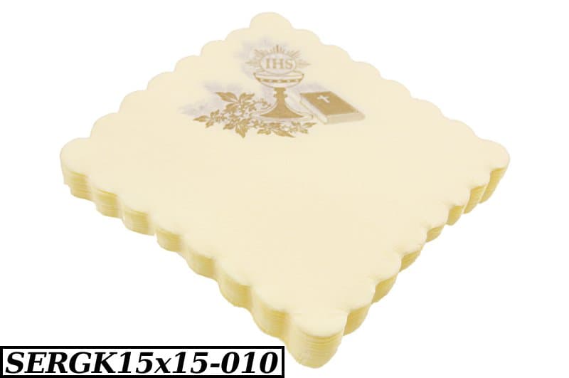 Serwetki Gastronomiczne na komunię kremowe