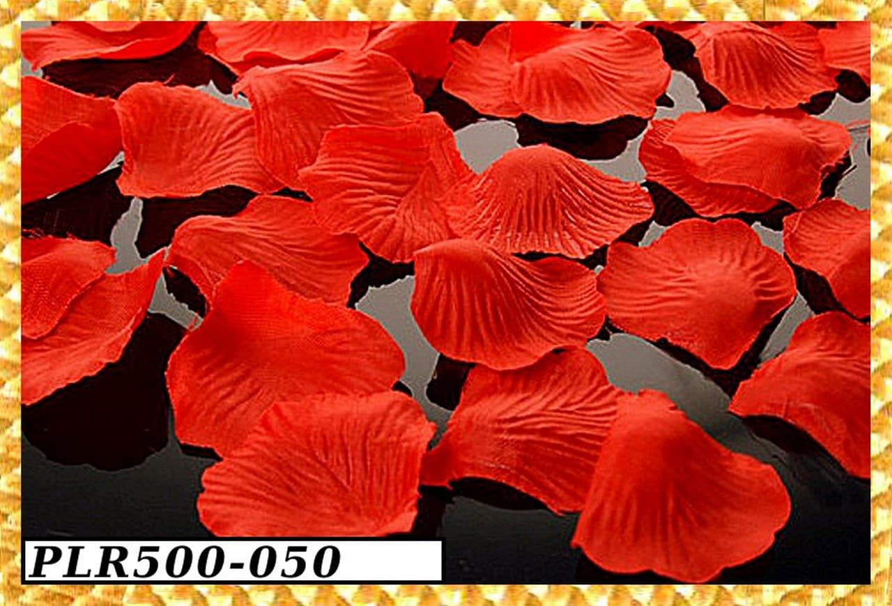 Płatki róż, 500szt. czerwone