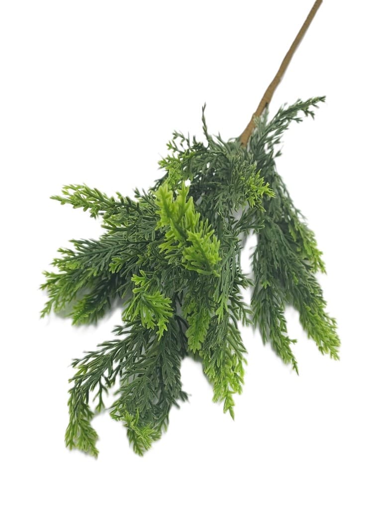 Sztuczna gałązka TUJA gęsta - 45 cm - 1 szt.